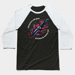 Sharpness with flair, passion in every cut! - Knives are my passion - I love knife Baseball T-Shirt